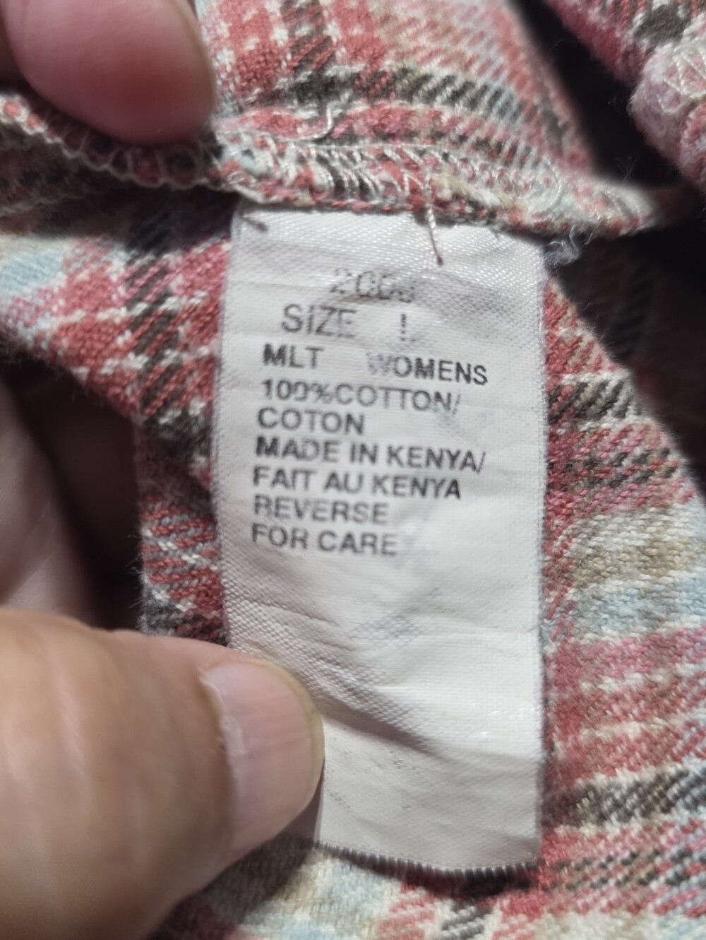 Woolrich Plaid Flannel Top Multicolor Size L - Picture 10 of 10